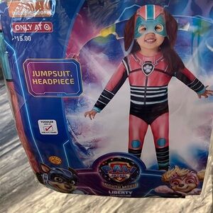 Paw patrol liberty Child costume NWT size 4T